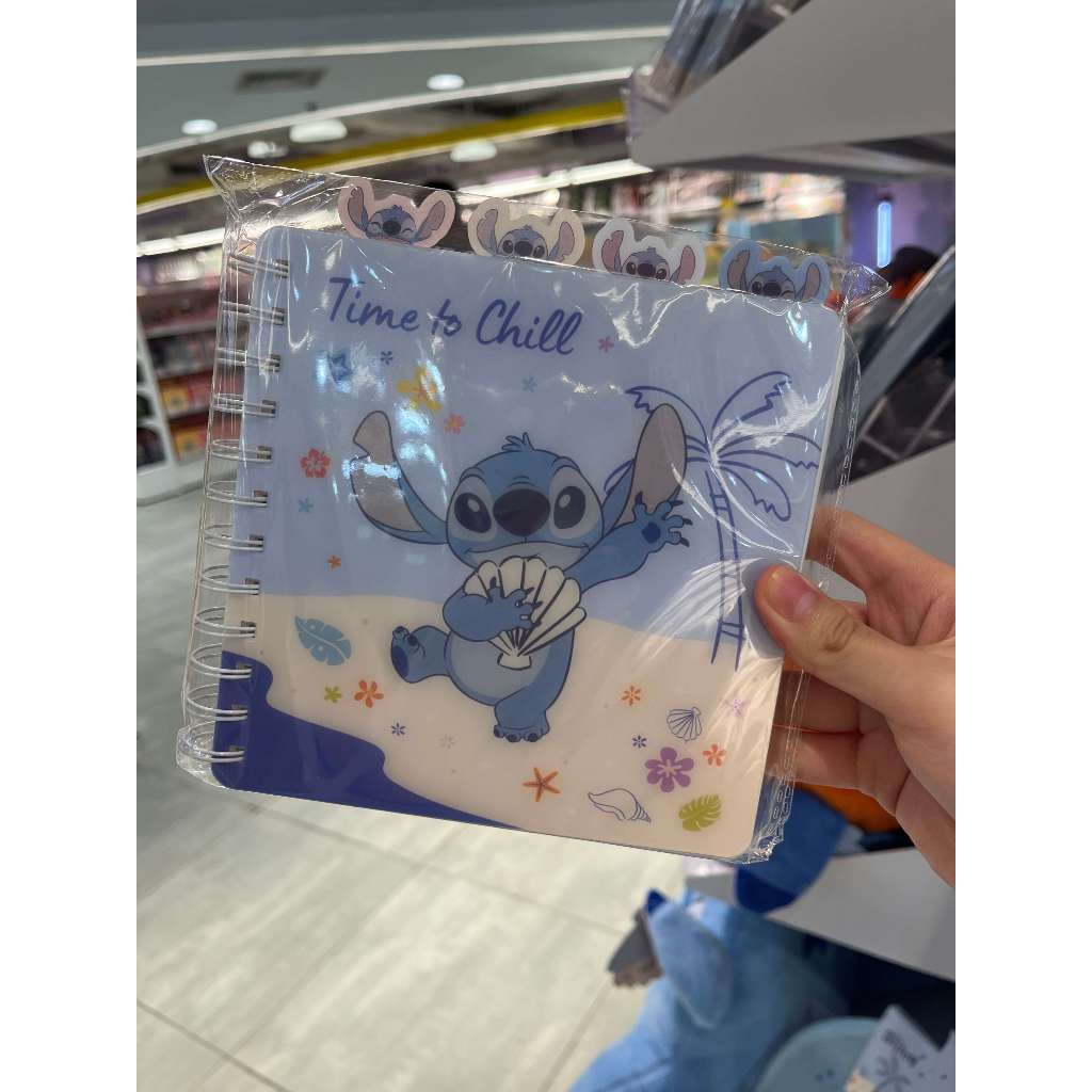 

Buku Catatan / Notepad Spiral Disney Stitch "Time to Chill