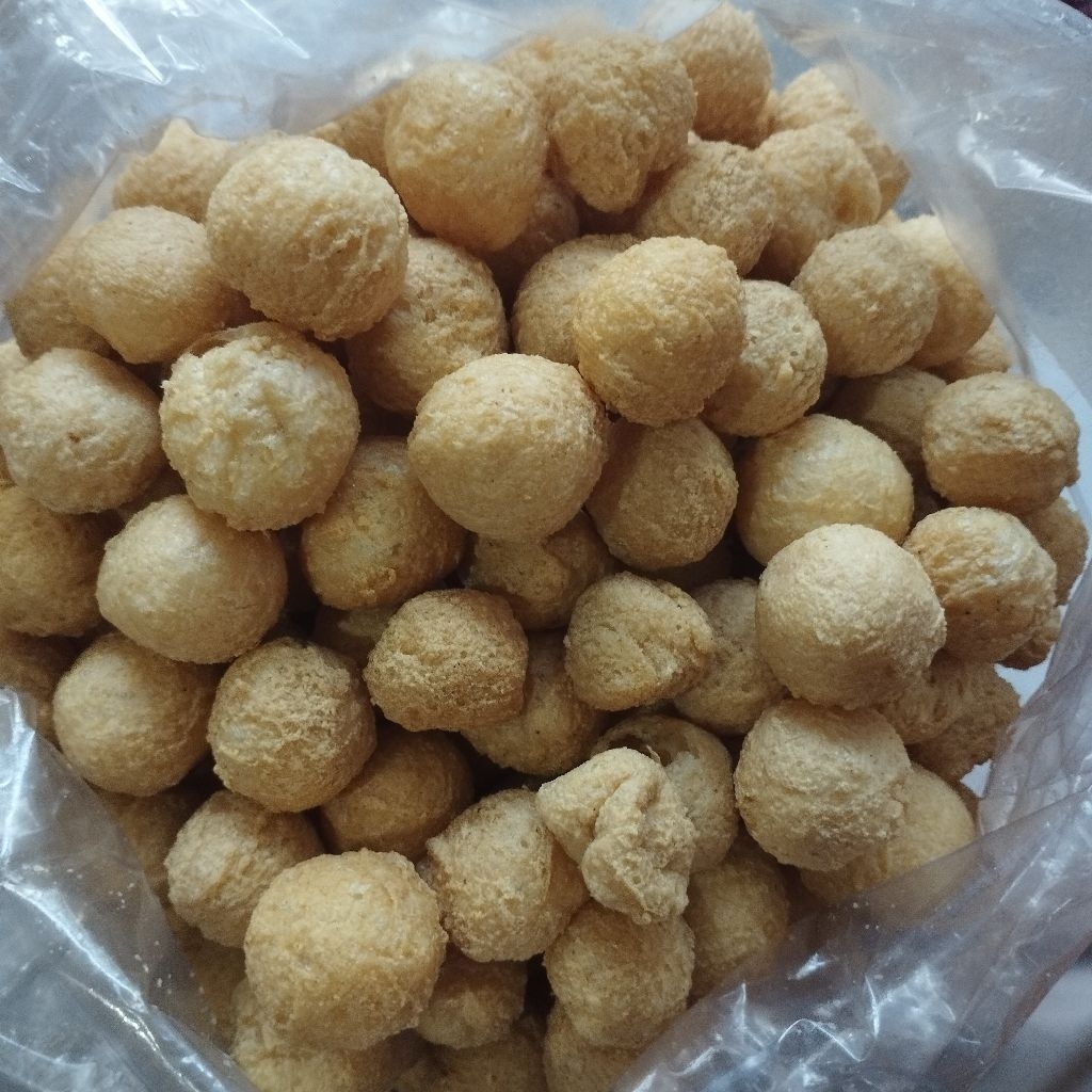 

Tahu Bulat Kering Gurih | Cemilan Gurih Kerupuk Tahu Bulat | Aneka Cemilan dan Snack Nyamikan Jogja