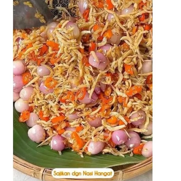 

teri cabe bawang pedes/sambel teri cabe bawang/ tumis teri cabe bawang