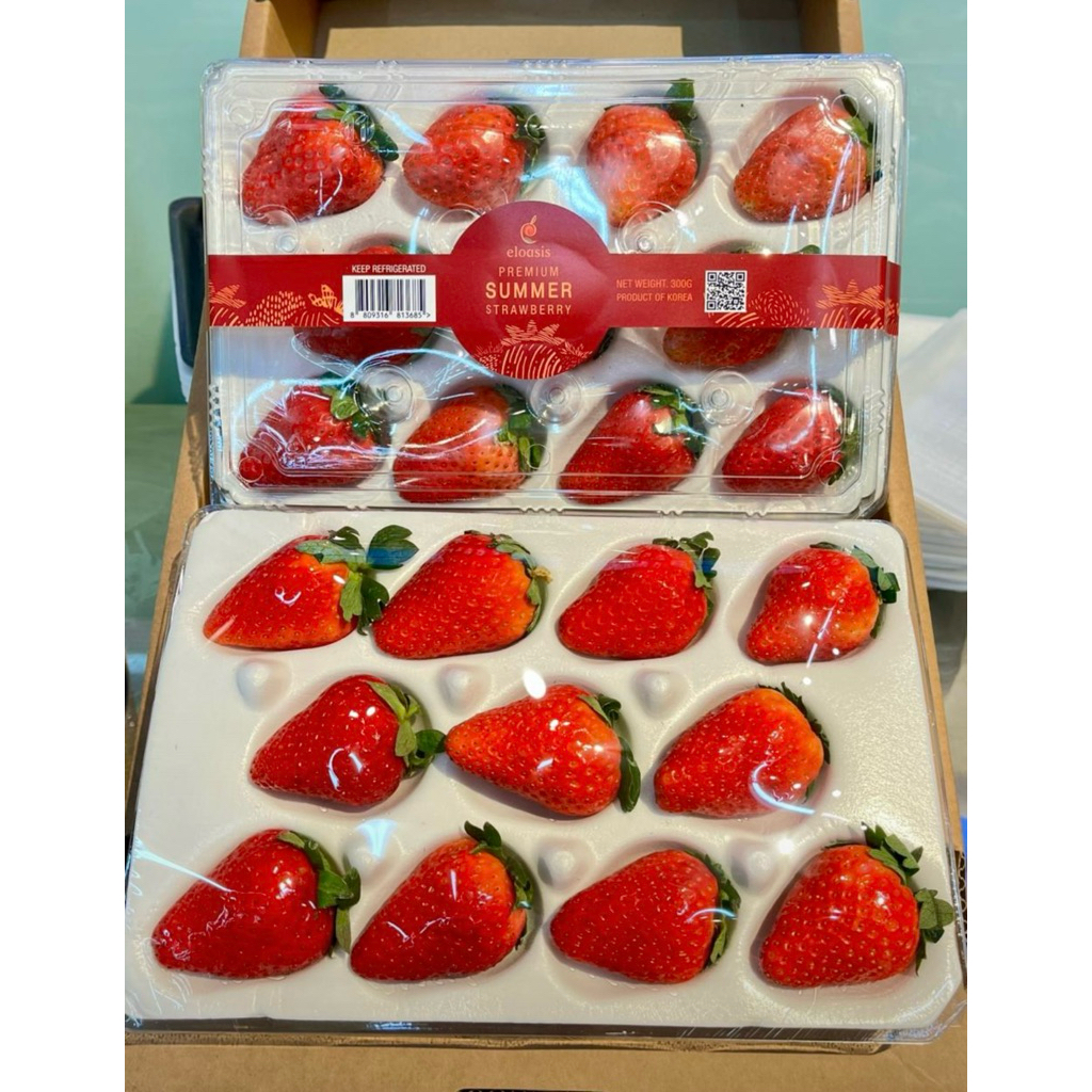 

Strawberry Korea eloasis | Strawberry Summer premium 300gram