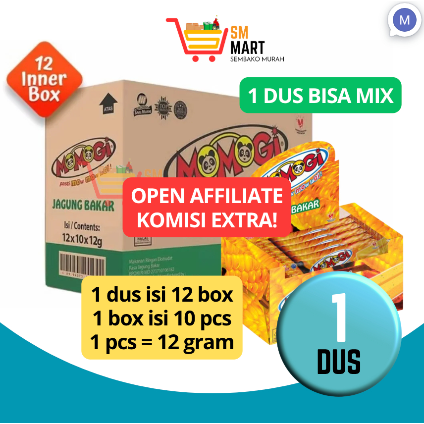 

[1 DUS] ECERAN 1000 MOMOGI JAGUNG BAKAR MOMOGI COKLAT MOMOGI KEJU 1 DUS ISI 12 BOX MOMOGI 12 GRAM