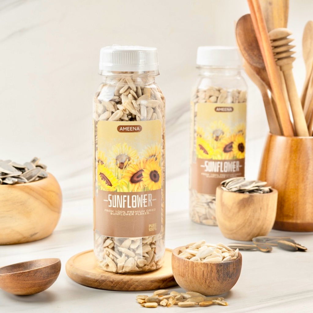 

Sunflower Seed Biji Bunga Matahari 170GR | Ameena Premium Quality