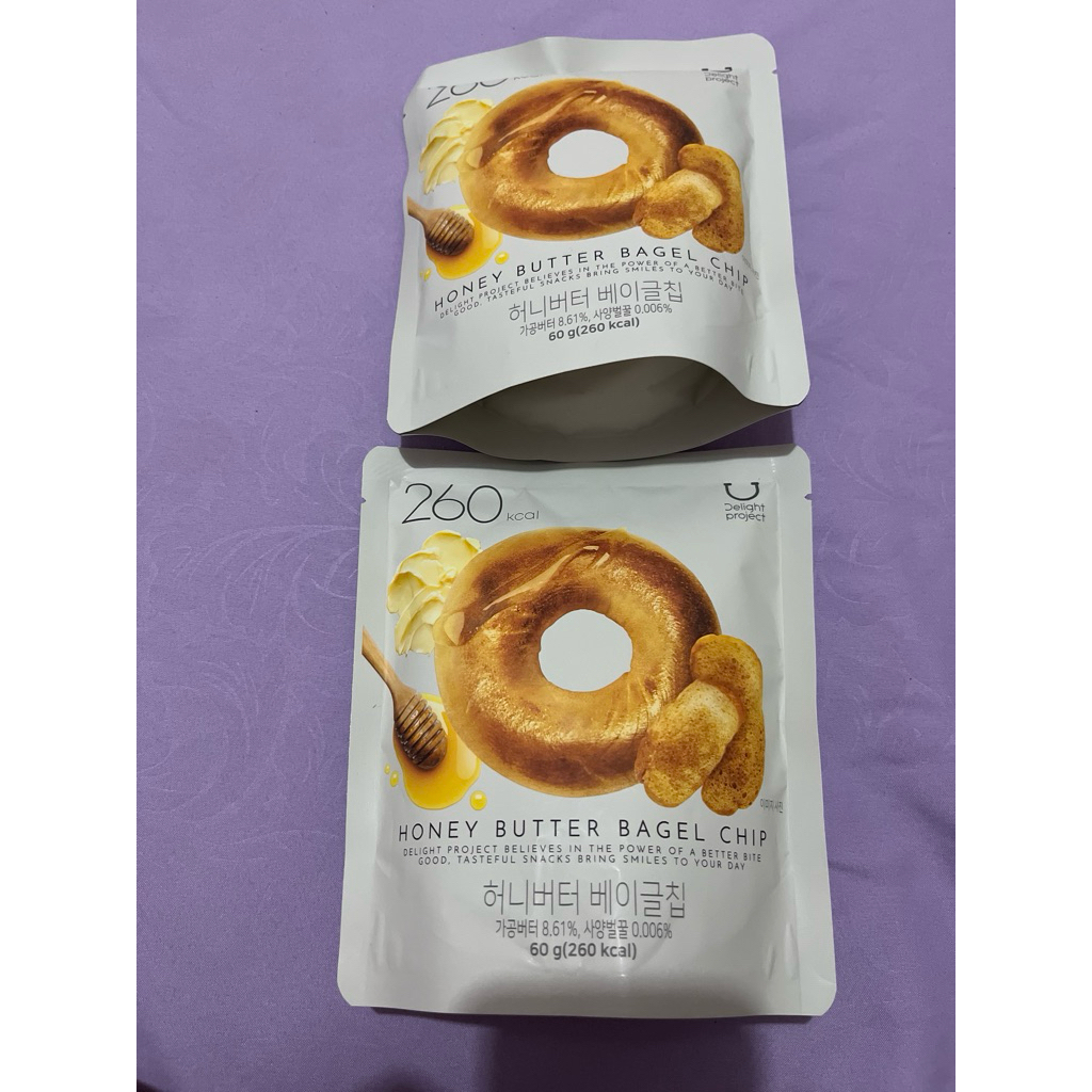 

delight project bagel chips honey butter