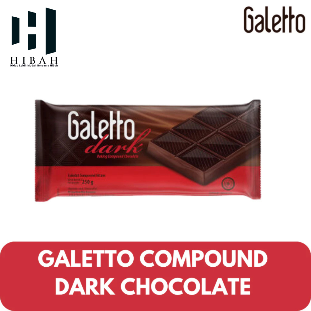 

GALETTO DARK CHOCOLATE 250 GR