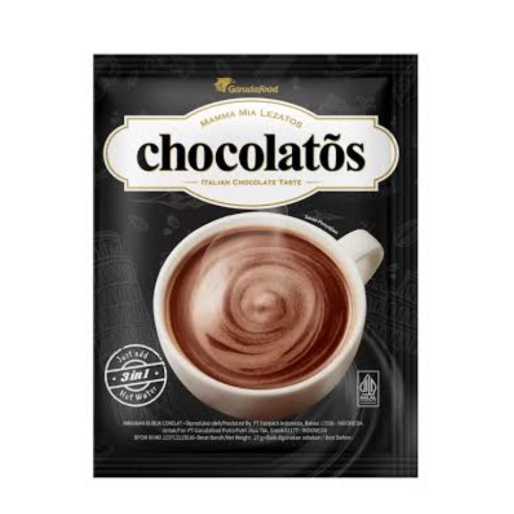 

Chocolatos Drink Cokelat Sachet 26 gram ( 1 Sachet )