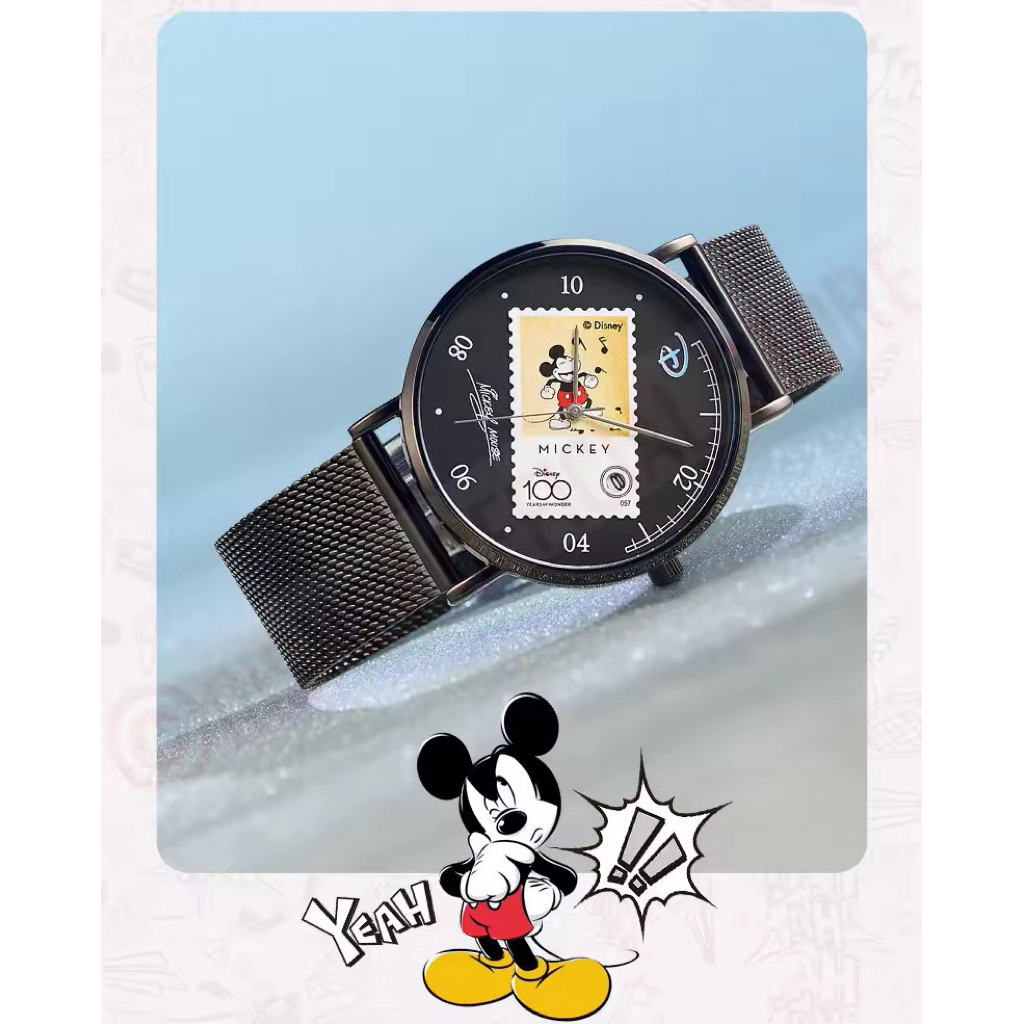 Jam Tangan Disney Original Mickey Mouse 100th Anniversary MK-12089 Original