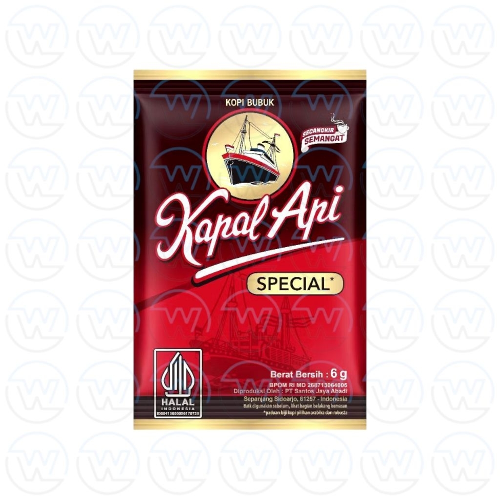 

Kapal Api Special 6gr × 10 Sachet
