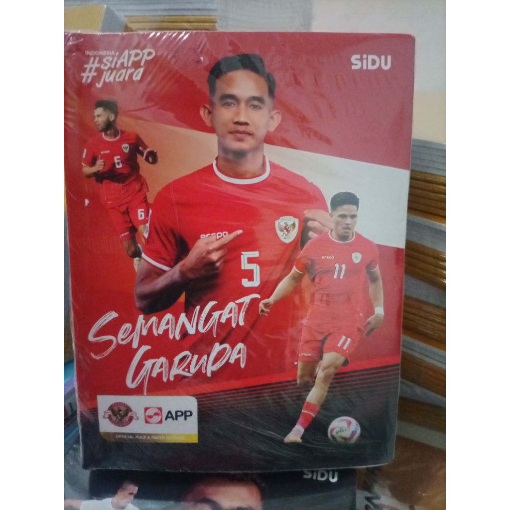 

Buku SIDU edisi TIMNAS INDONESIA 10 pak 38 lembar