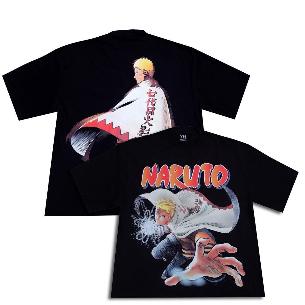 BIG OVERSIZE T-SHIRT NARUTO HOKAGE