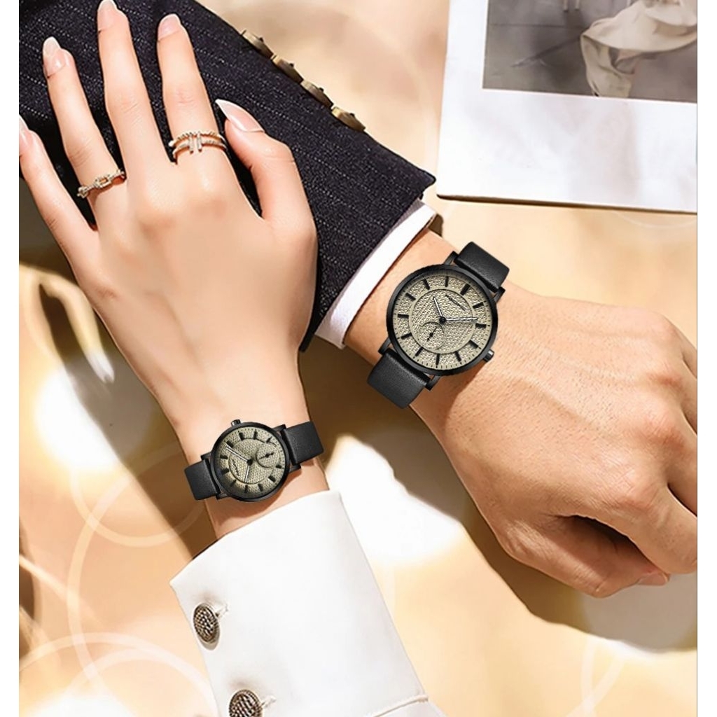 GROSIR TERMURAH...Jam Tangan New Couple Classic PACIFIC 83164G/L ORIGINAL Garansi Resmi 2 Tahun Wate