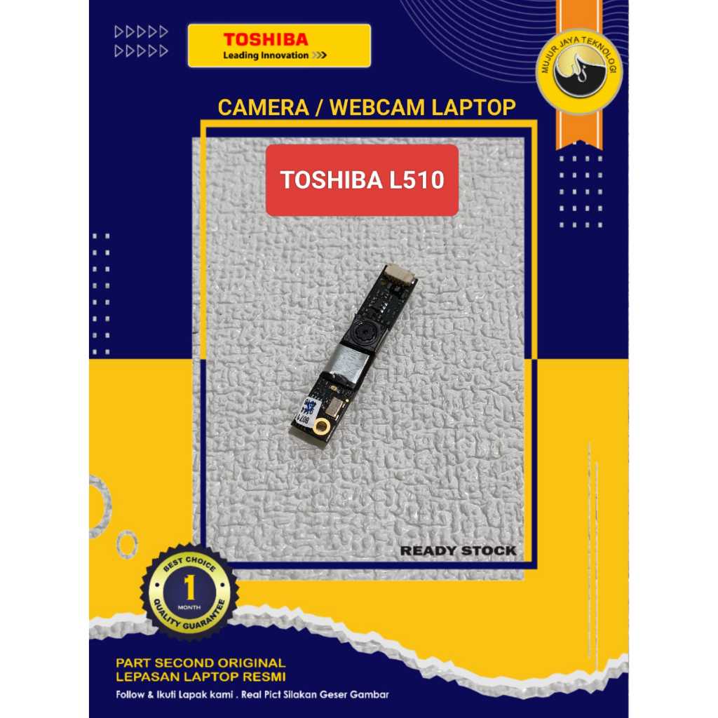 Camera Kamera Webcam Module Internal Laptop Toshiba Satellite L510 L515 L522 Second Original Normal