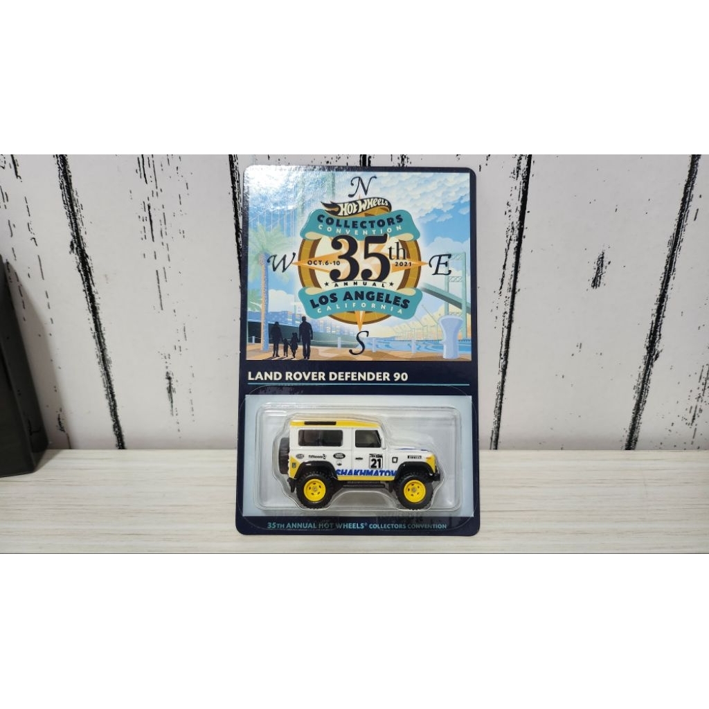 hotwheels rlc land rover defender 90 collectors convention 35th 2021 annual los angeles LA californi