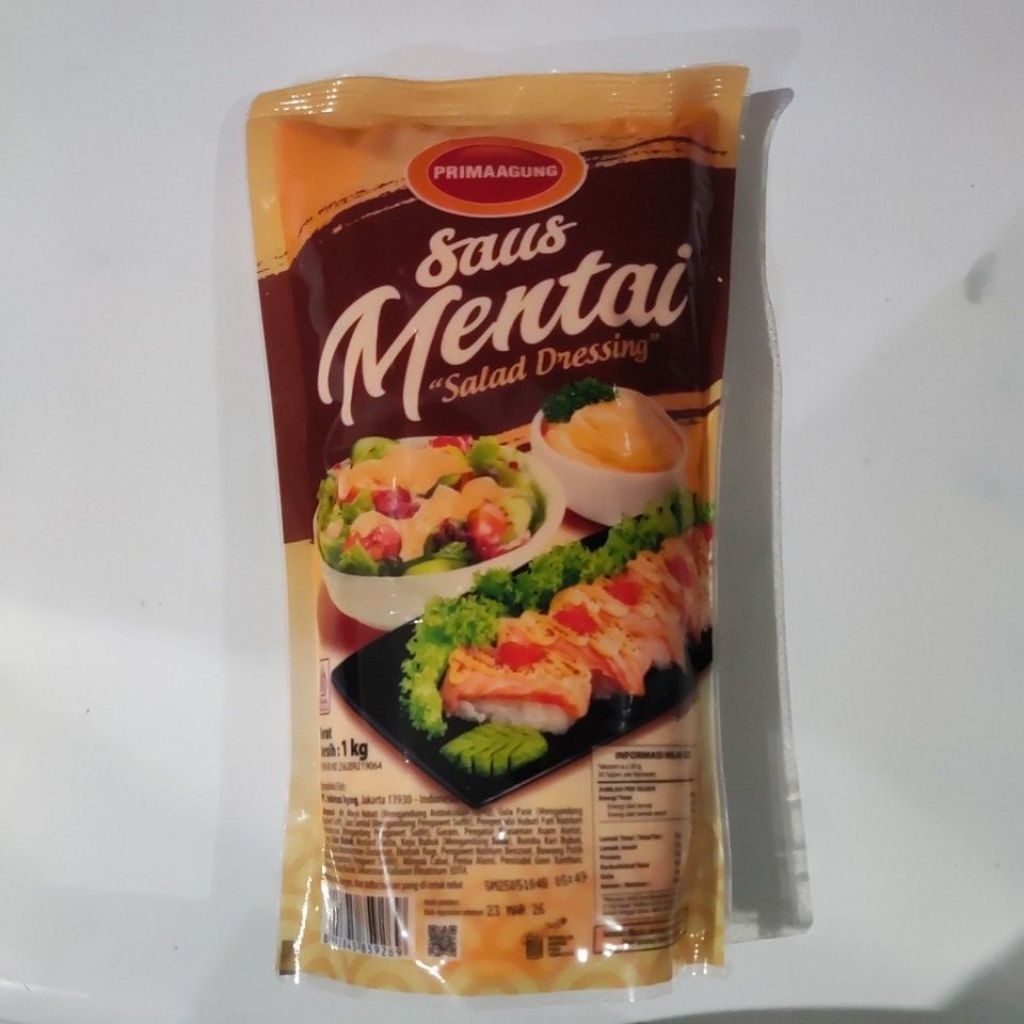 

Saus Mentai Salad Dressing Prima Agung
