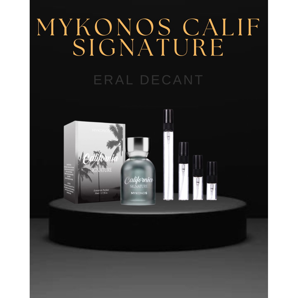 Decant Parfum Mykonos California
