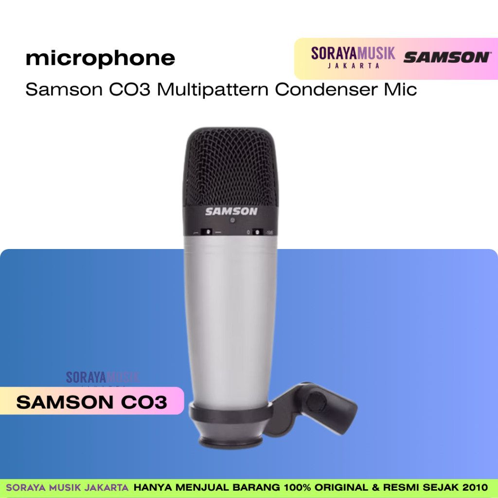 Samson CO3 Multipattern Condenser Mic