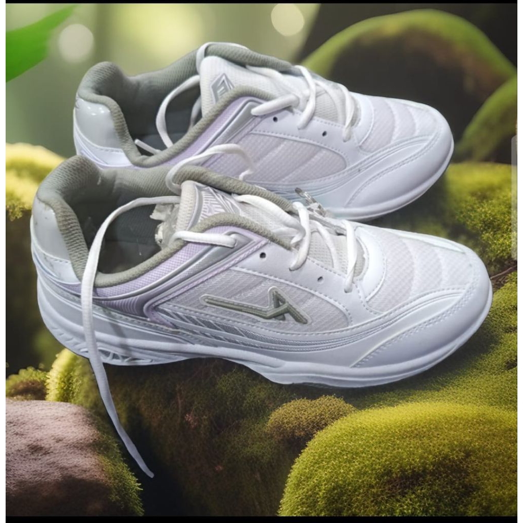 sepatu pria pro att BSD 640 putih abu2 sepatu lari pria 39/40