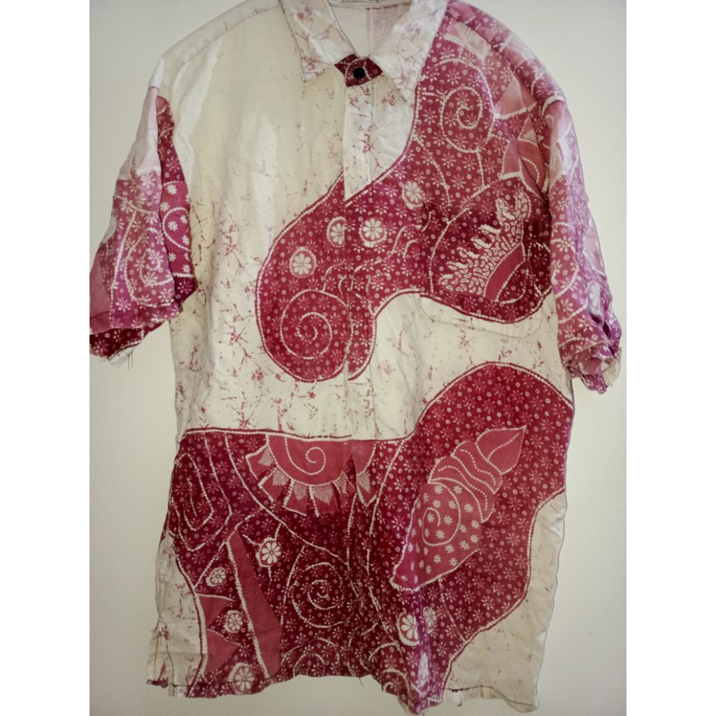 Preloved Atasan Kemeja Batik pria/baju kondangan pria dan remaja