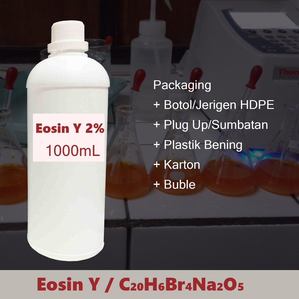 Larutan Eosin Y 2% / Eosin Y Solution 1000 mL