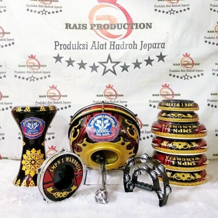 (COD) HADROH JEPARA FULL UKIRAN | SET HADROH LENGKAP