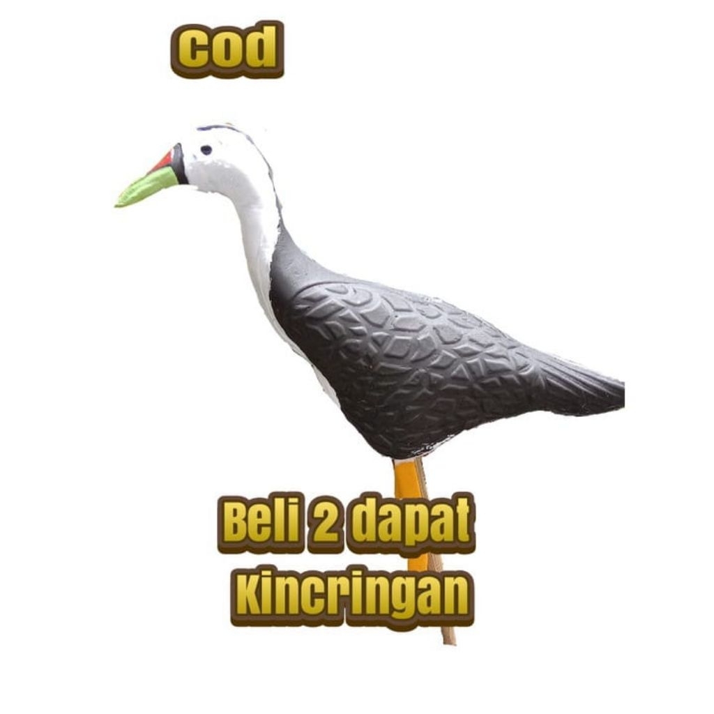 jontrot patung  burung ruak ruak