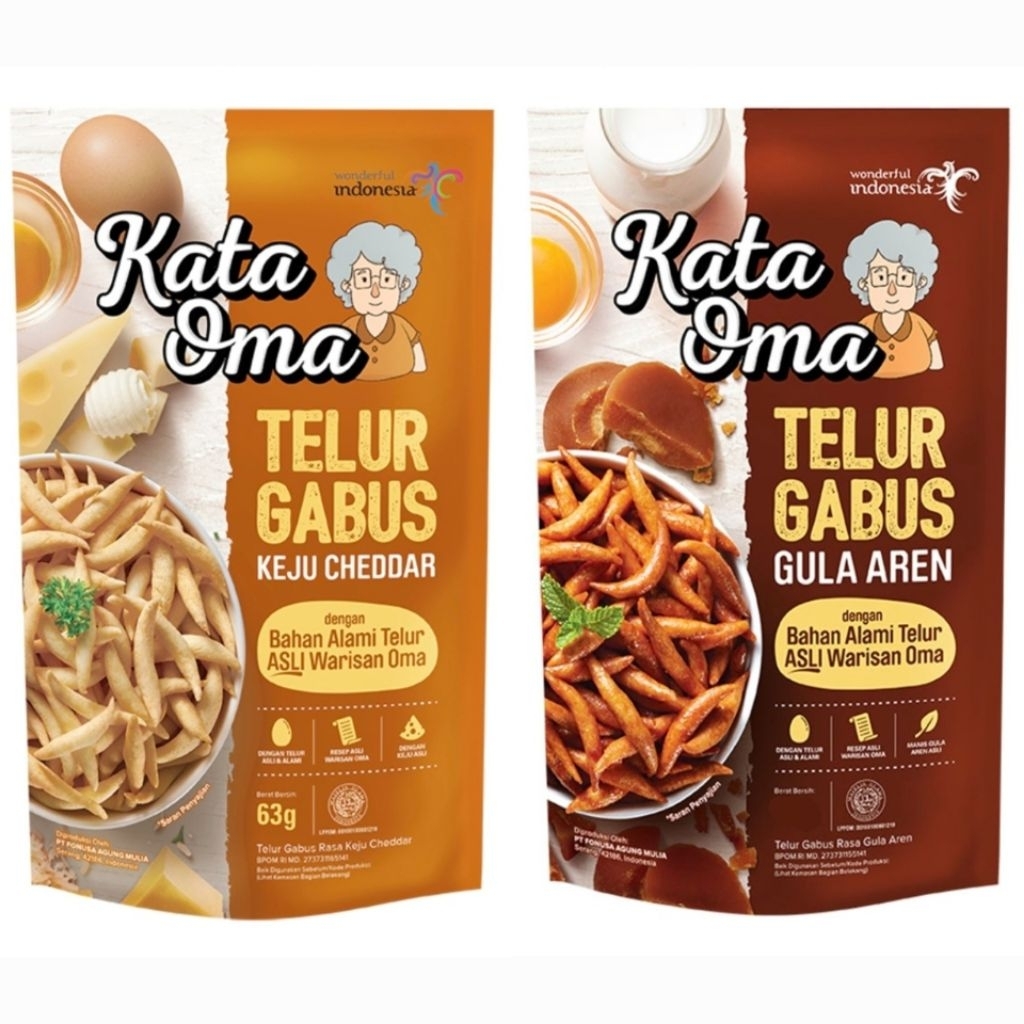 

Kata Oma Telur Gabus 50 g