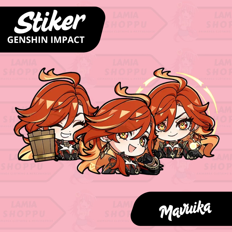 

Sticker Genshin Impact Mavuika | Stiker Mavuika Genshin | Sticker Mavuika GI