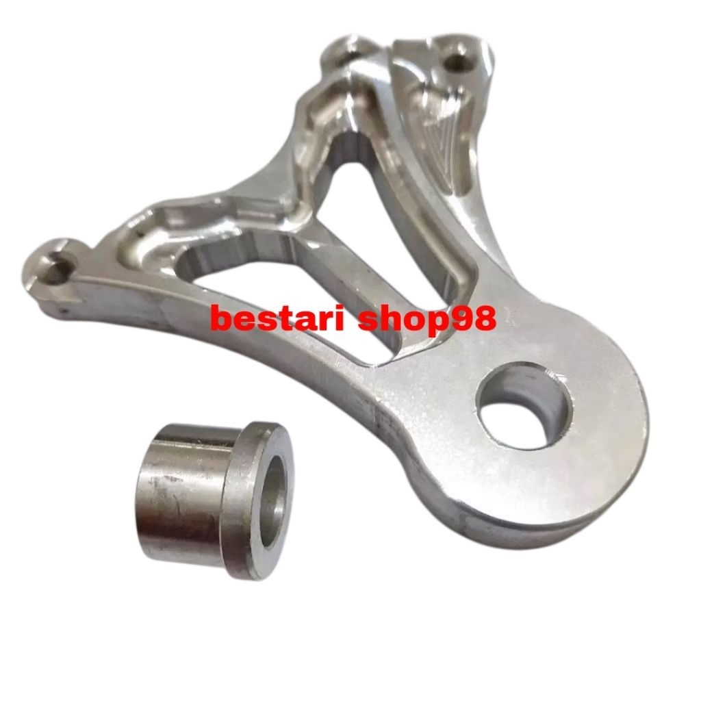 breket  2 piston  kaliper belakang  ninja R ninja RR vixion bisa untuk kaliper nisin brembo