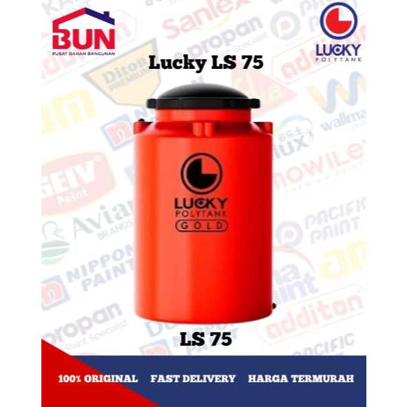 Tangki Air / Tandon / Toren Air Lucky Standard 750 Liter LS 75