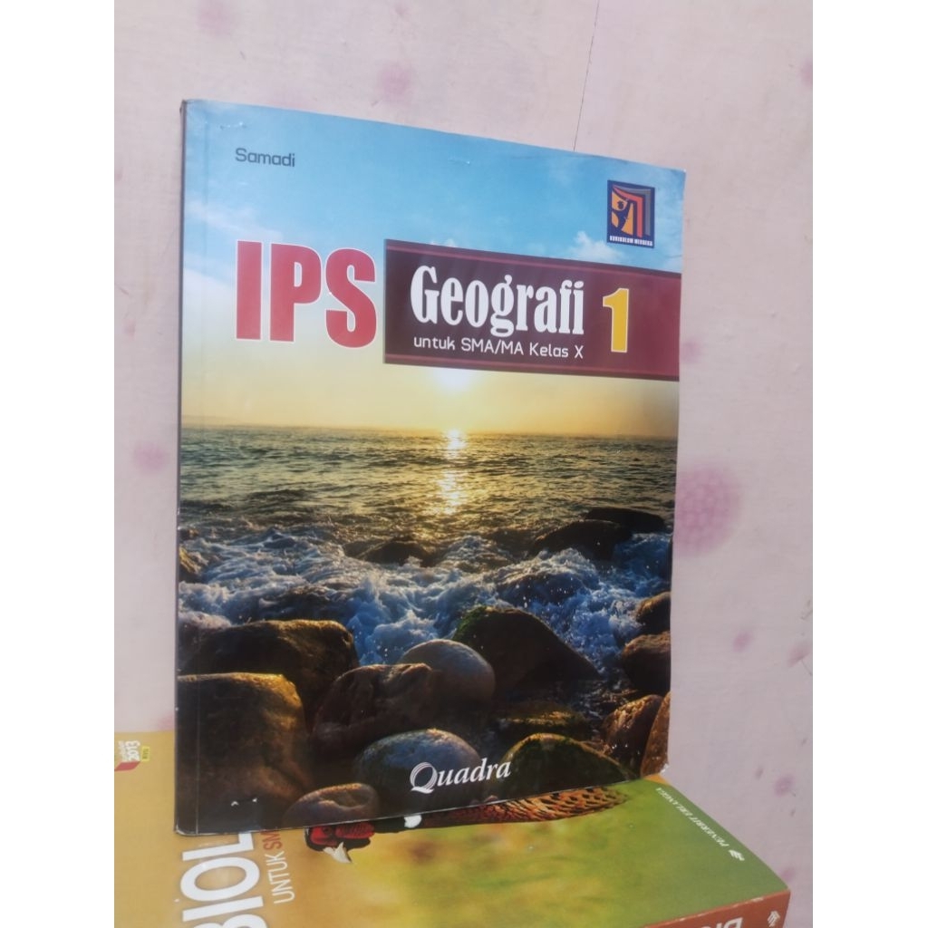 buku geografi kelas 10/X/1 sma ma quadra kurikulum merdeka