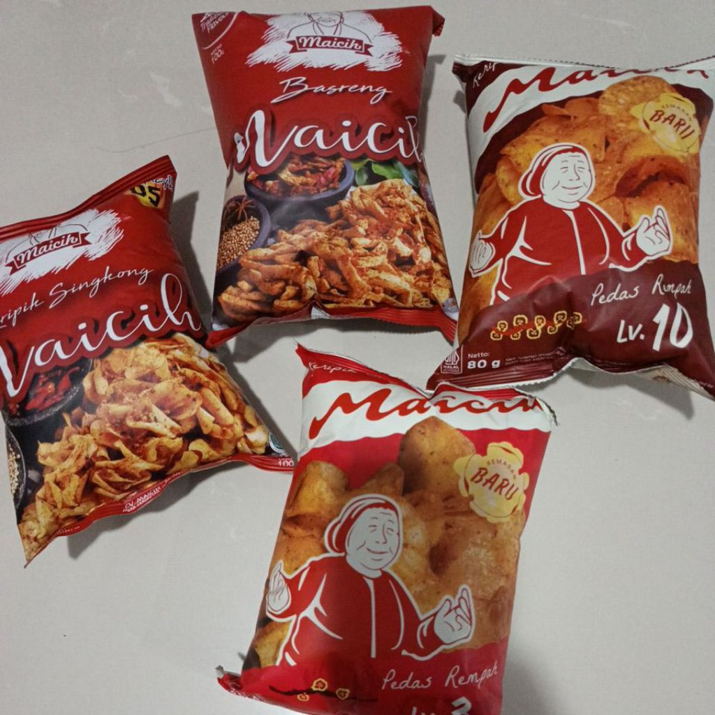 

Terlaris Maicih keripik singkong dan basreng / baso goreng 100% original
