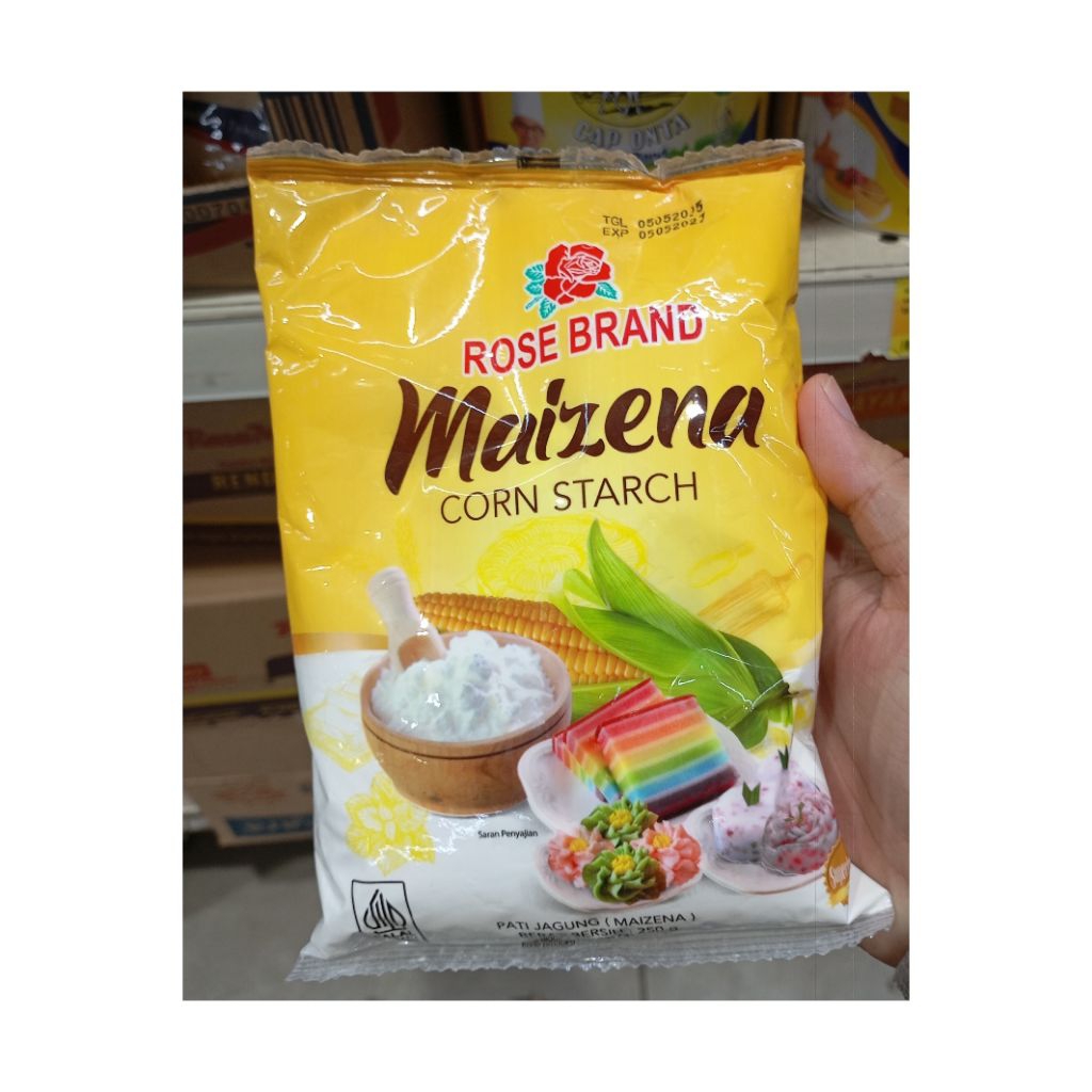 

ROSE BRAND TEPUNG MAIZENA 250GR ISI 3 PCS