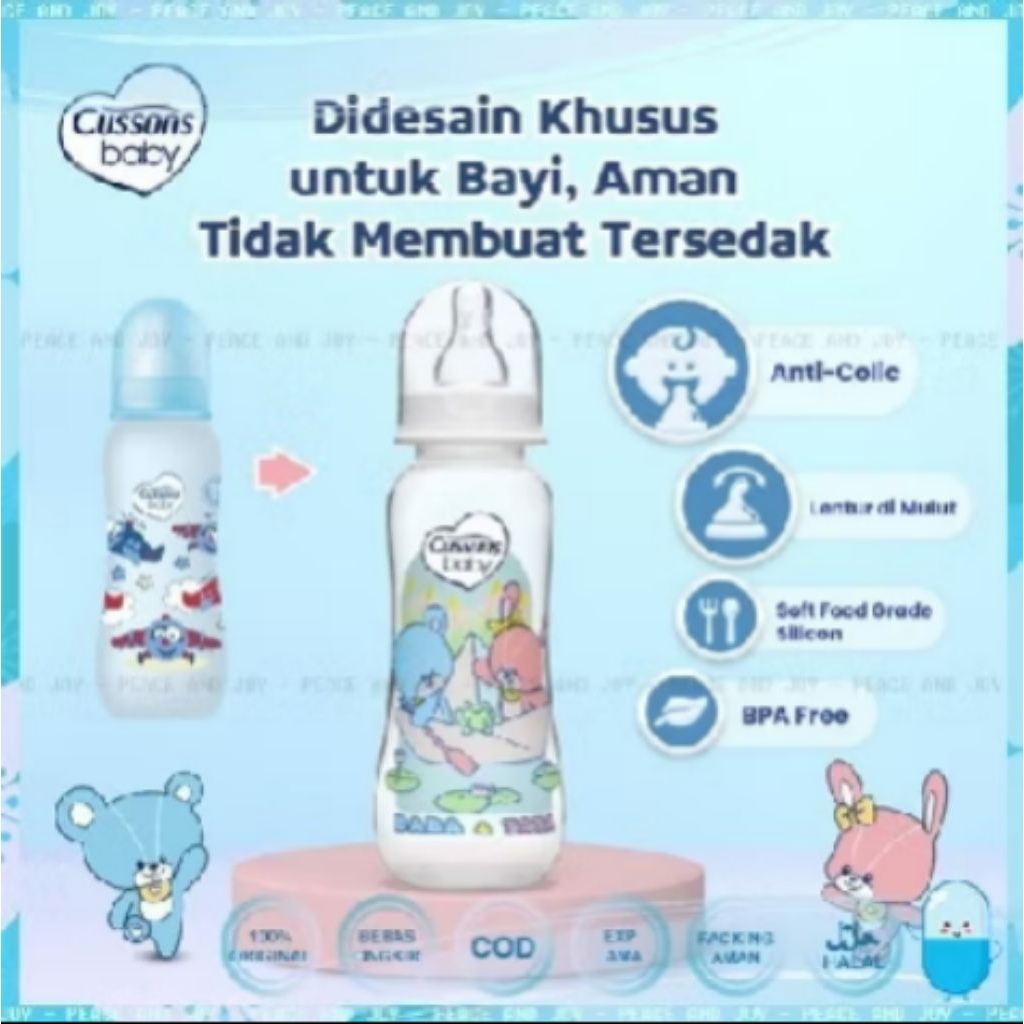Botol susu Cussons baby 250 ml di jamin original