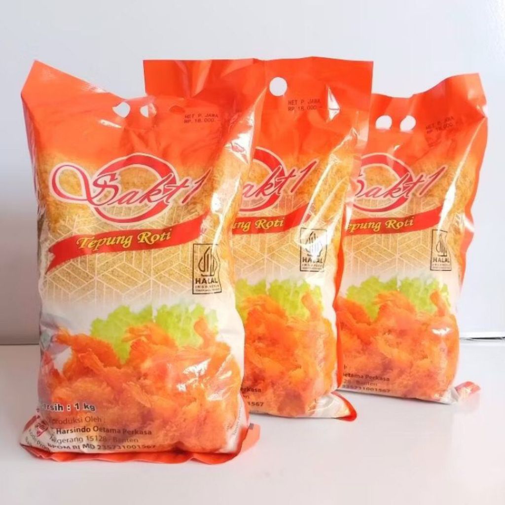 

Sakti Tepung Panir Roti mix 1kg dan 500gr