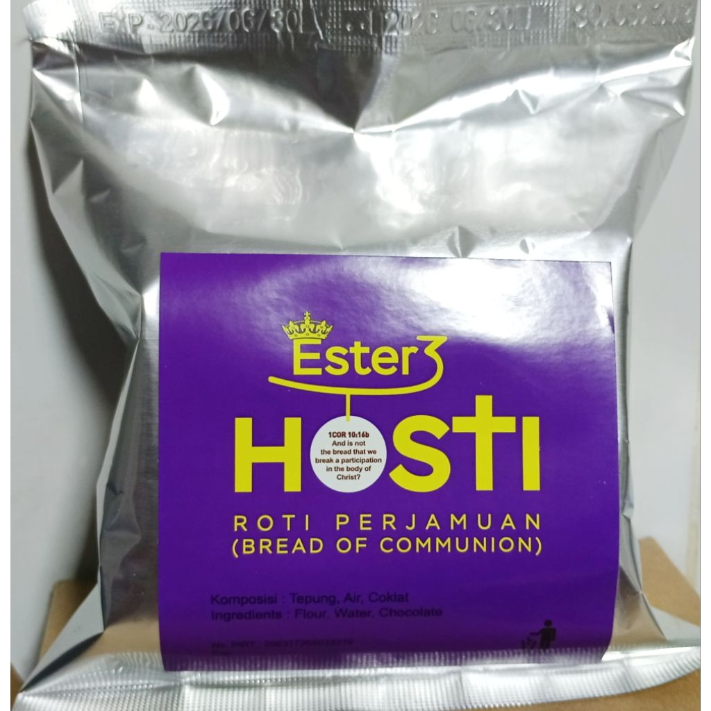 

Hosti - Bahasa Inggris 100pcs