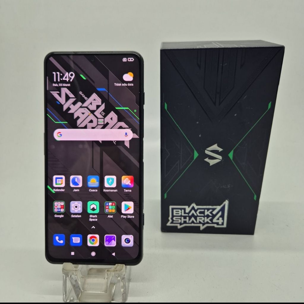 Xiaomi Black Shark 4 6/128GB Second Garansi Resmi