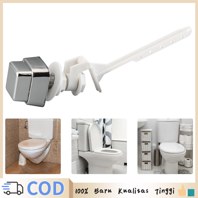 Tombol Samping Closet Duduk Universal Tombol Flush Toilet Duduk Alat Tampungan Air Pencet Pencetan