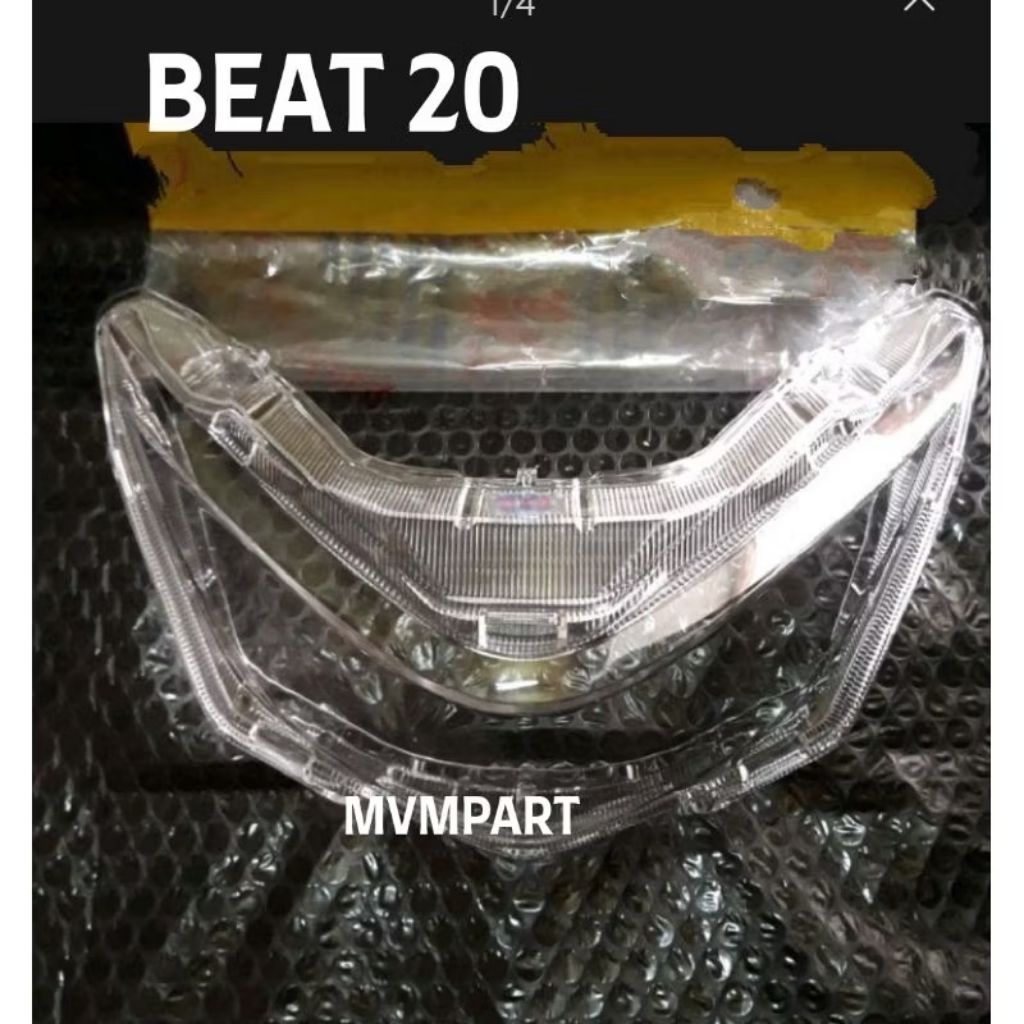 Mika kaca lampu depan Beat deluxe  beat street 2020