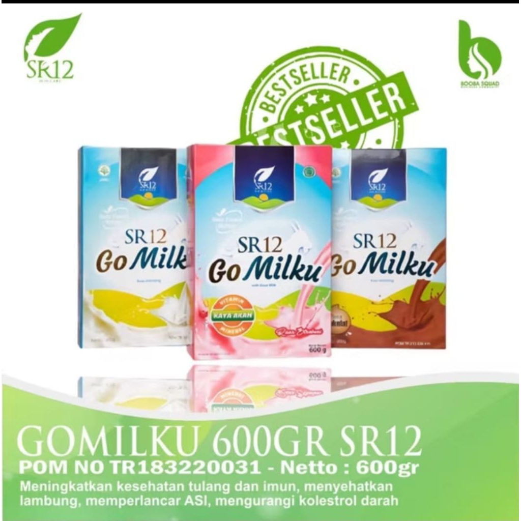 

Susu kambing etawa Go Milku SR12