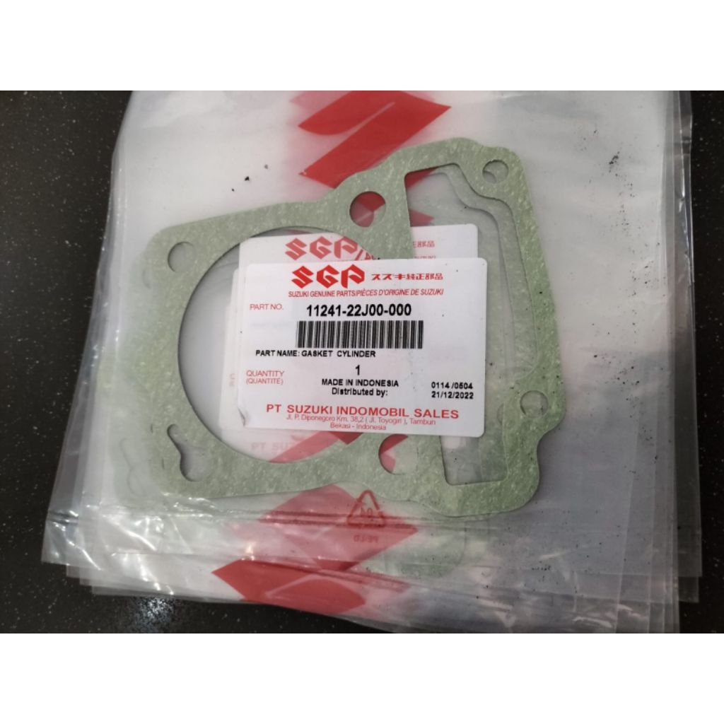 Paking blok seher Suzuki shooter original SGP