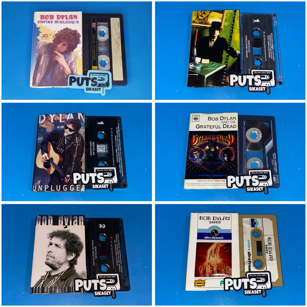 kaset pita Bob Dylan - Berbagai Macam Album
