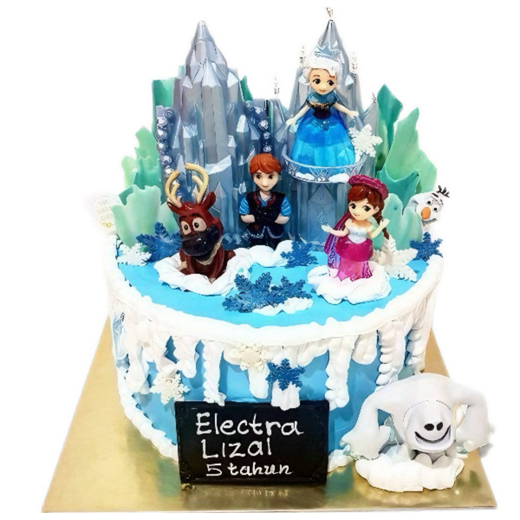 

Cake Istana Frozen