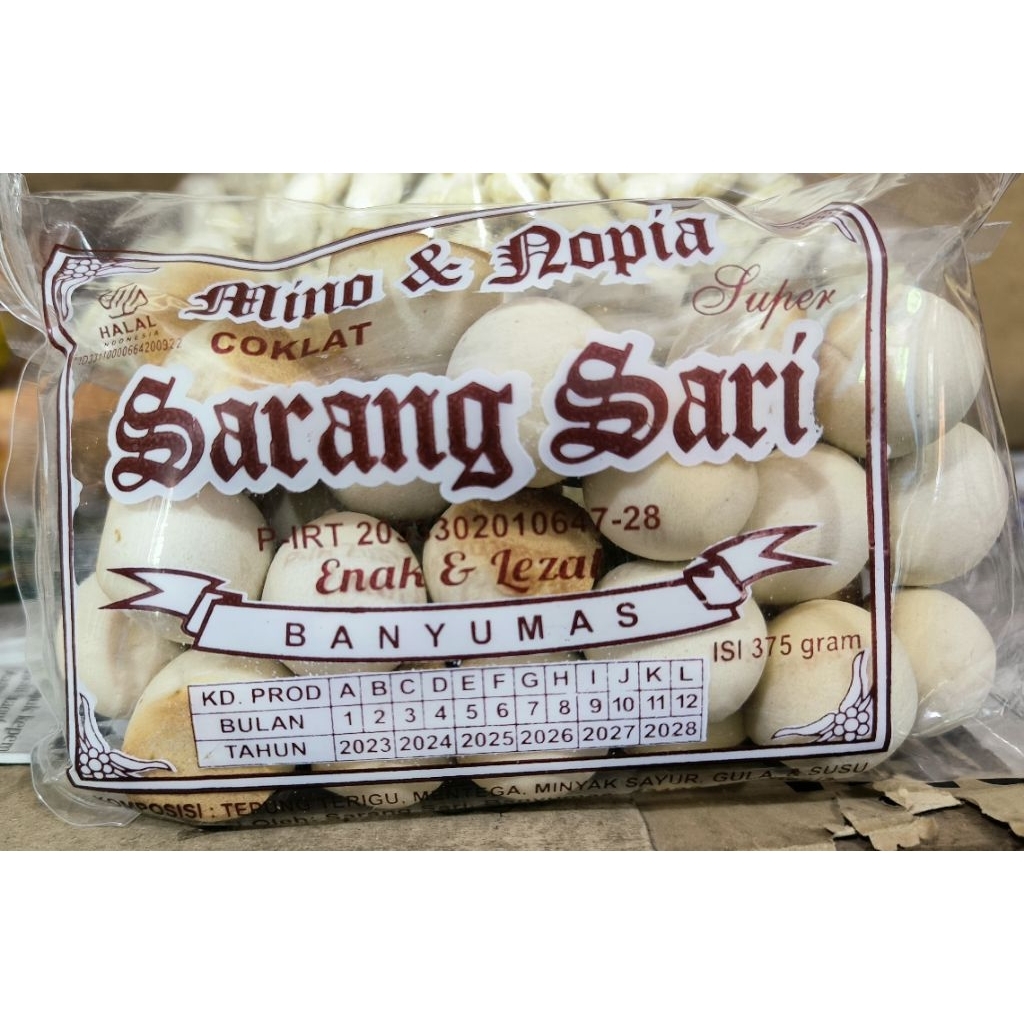 

Kue Nopia / Ndog Gludug rasa Coklat