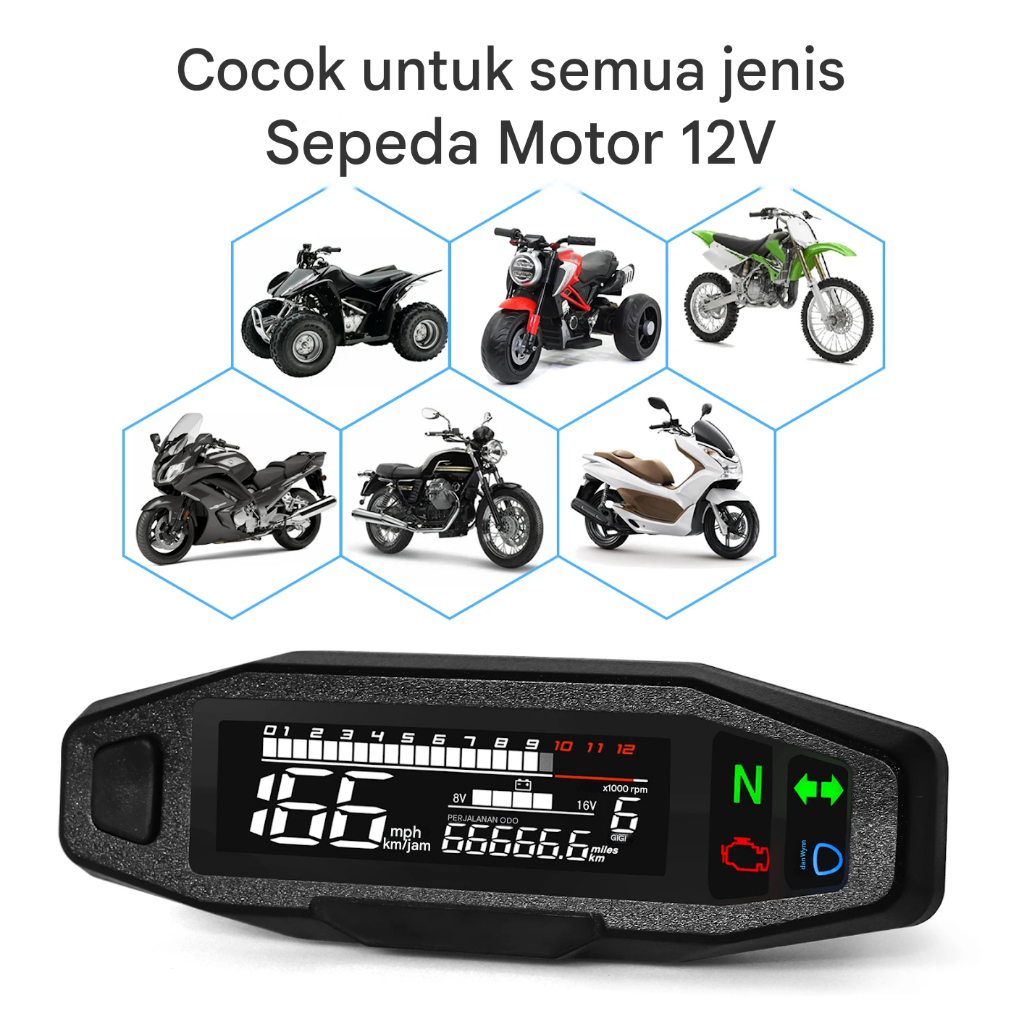 Speedometer Spidometer Digital Ktm Mini All Motor/Speedometer Digital Koso Mini Speedometer KTM SX K