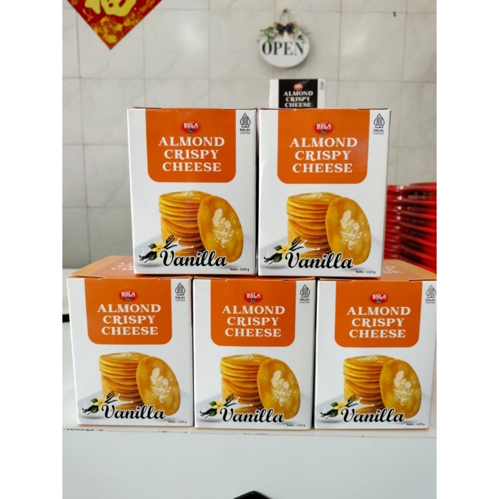 

Almond Crispy Cheese Vanilla