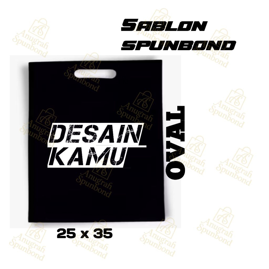 

Gratis sablon custom tas oval godibaeg,25 x 35 souvenir pernikahan desain suka suka
