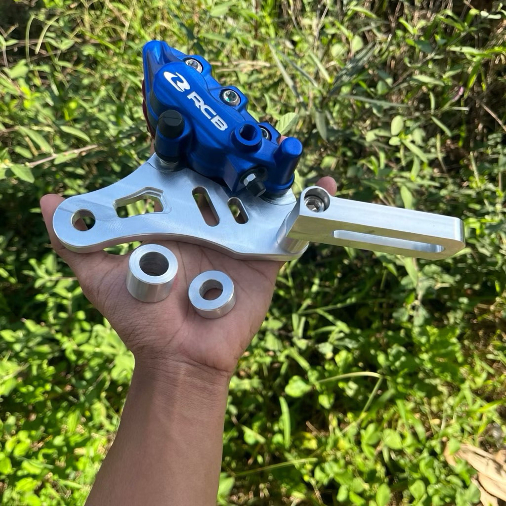 Breket Kaliper Belakang RCB MX KING V1 V2 Breket RCB Mx King