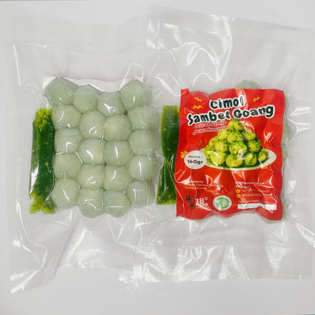 

Cimol Sambel Goang Frozen - Cemilan Viral Pedas Gurih Bikin Nagih!