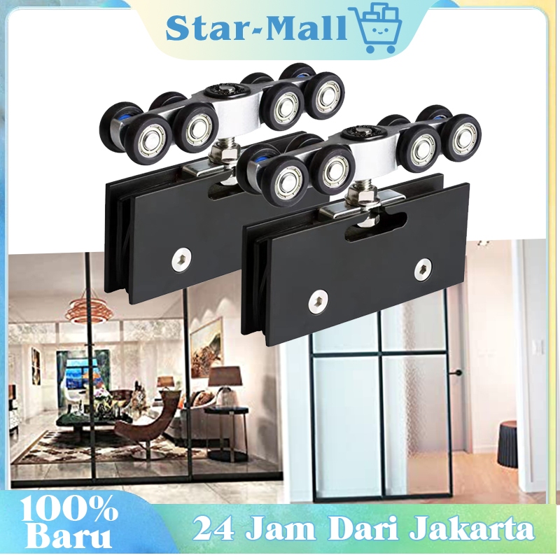 Roda Pintu Sliding Gantung  Stainless / Roda Gantung Katrol Pintu Geser