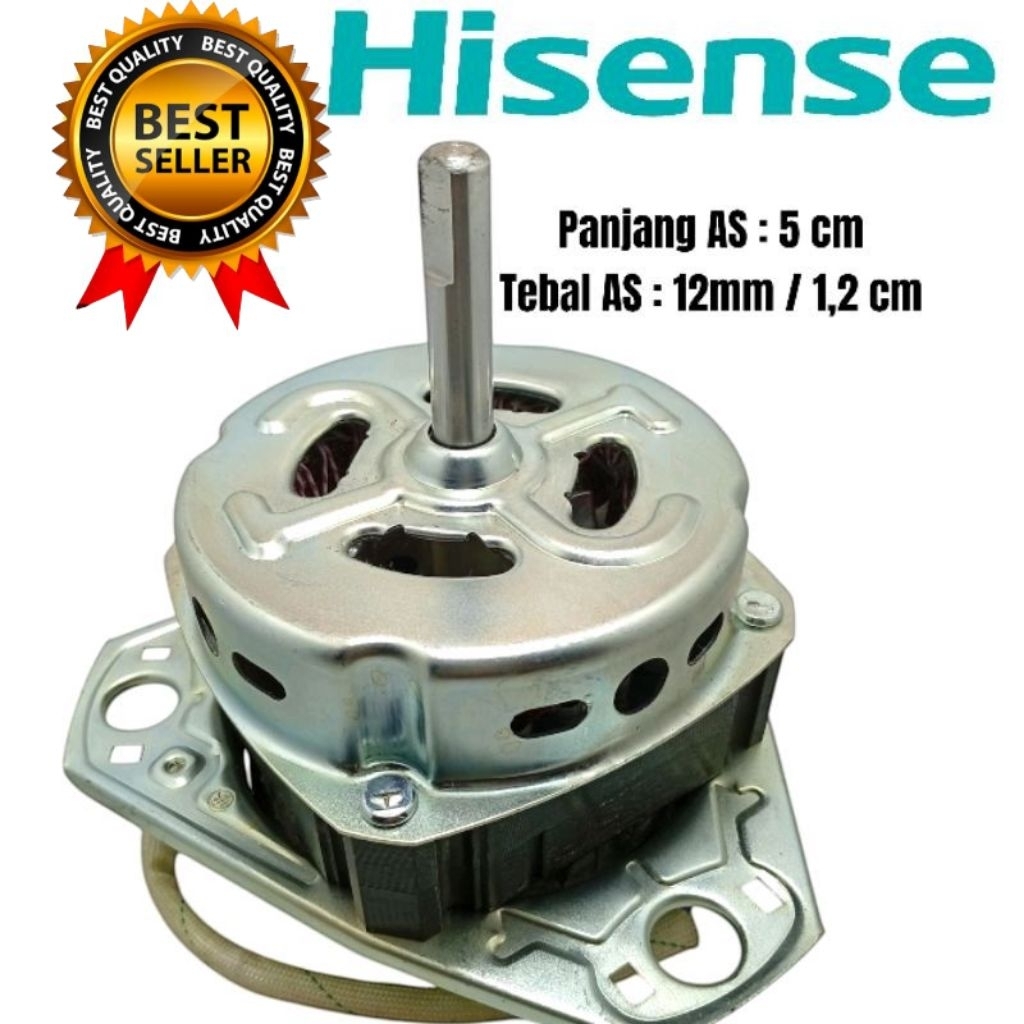 dinamo wash mesin cuci hisense WSAK8011UB dinamo pencuci mesin cuci hisense 2 tabung