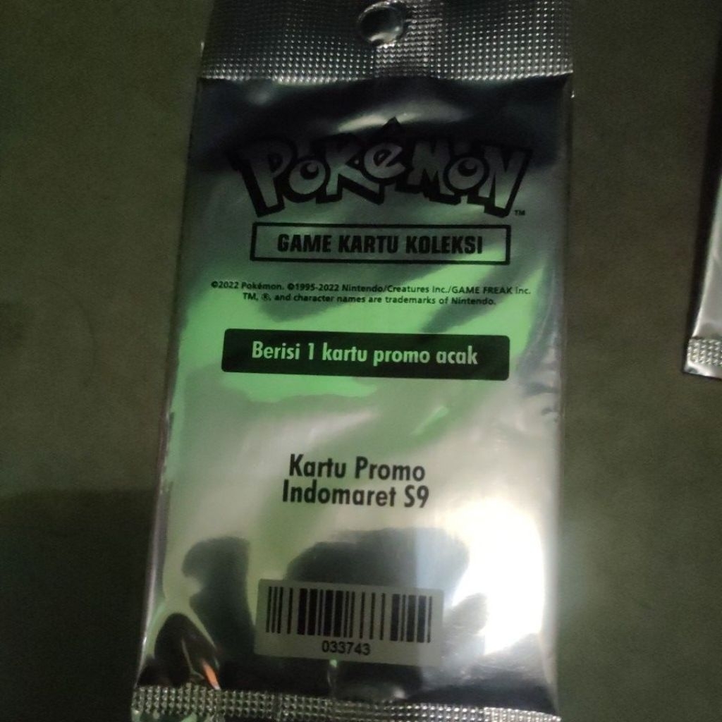 Pack Promo Indomaret Kartu TCG Pokemon Indonesia